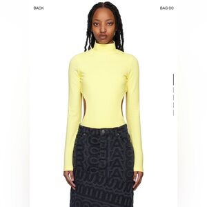 Marc Jacobs - Yellow ‘The Cutout’ Bodysuit
